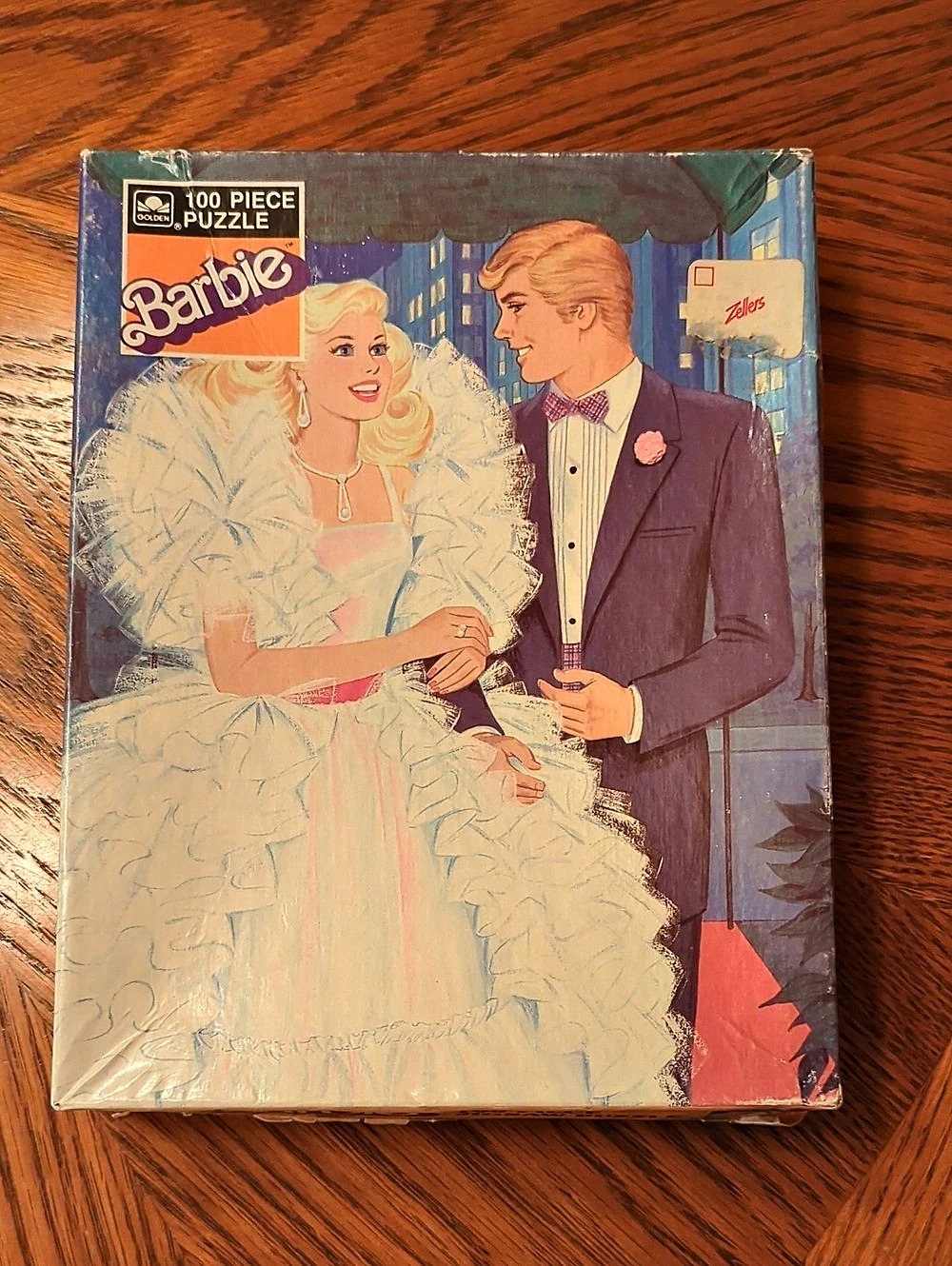 Barbie 100 Piece Puzzle Vintage Wedding Puzzle